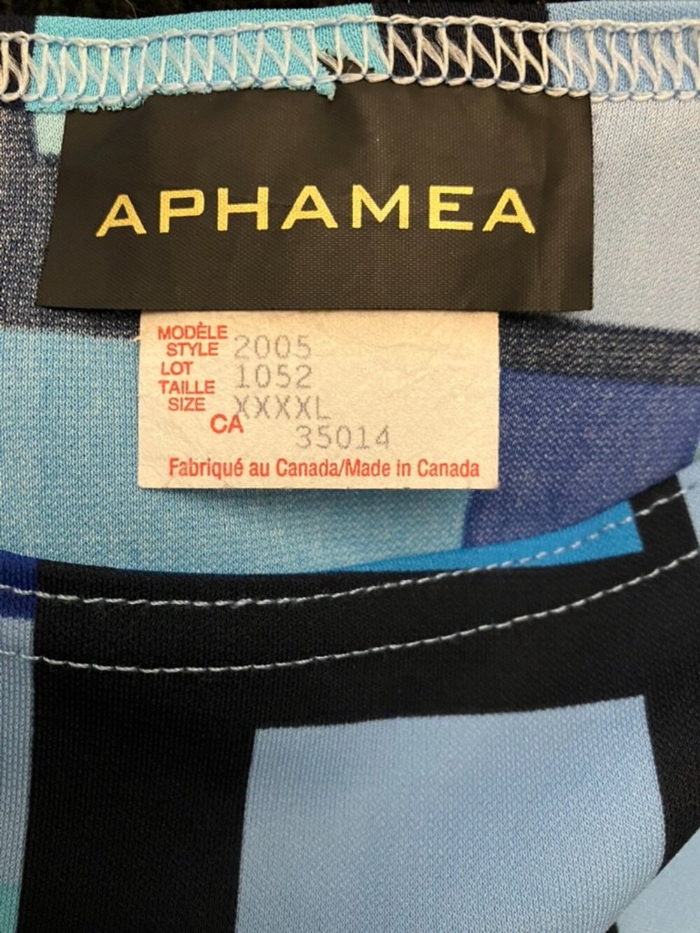Blue Square Mod Minidress - Picture 2 of 5